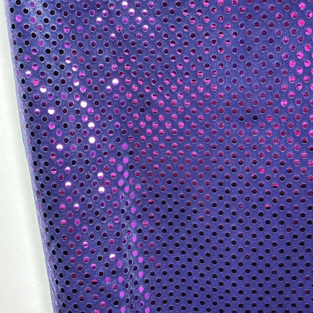 Alexandra Costumes Purple Sequin Leotard Cap Sleeve Performance Dance adult AXS